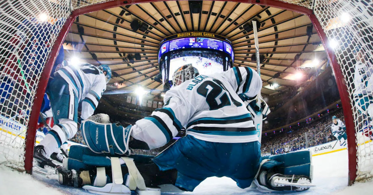 Sharks give up 3 goals in 2nd, lose to Rangers on East Coast road trip