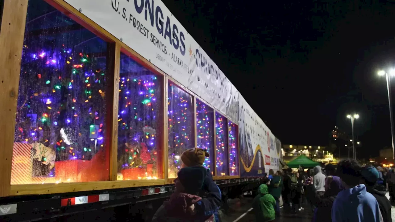 Ketchikan sends off the first Capitol Christmas Tree to come from the Tongass