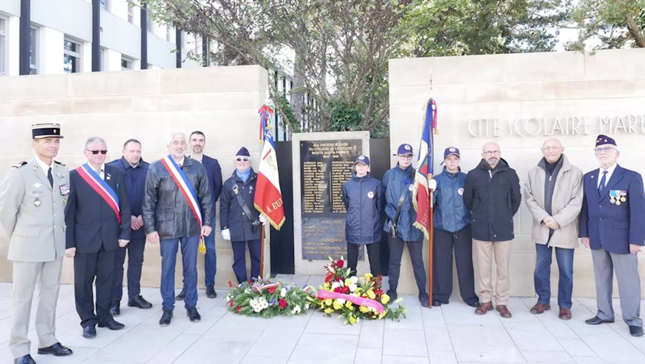 Un hommage a été rendu aux élèves 'Morts pour la France' à Lectoure