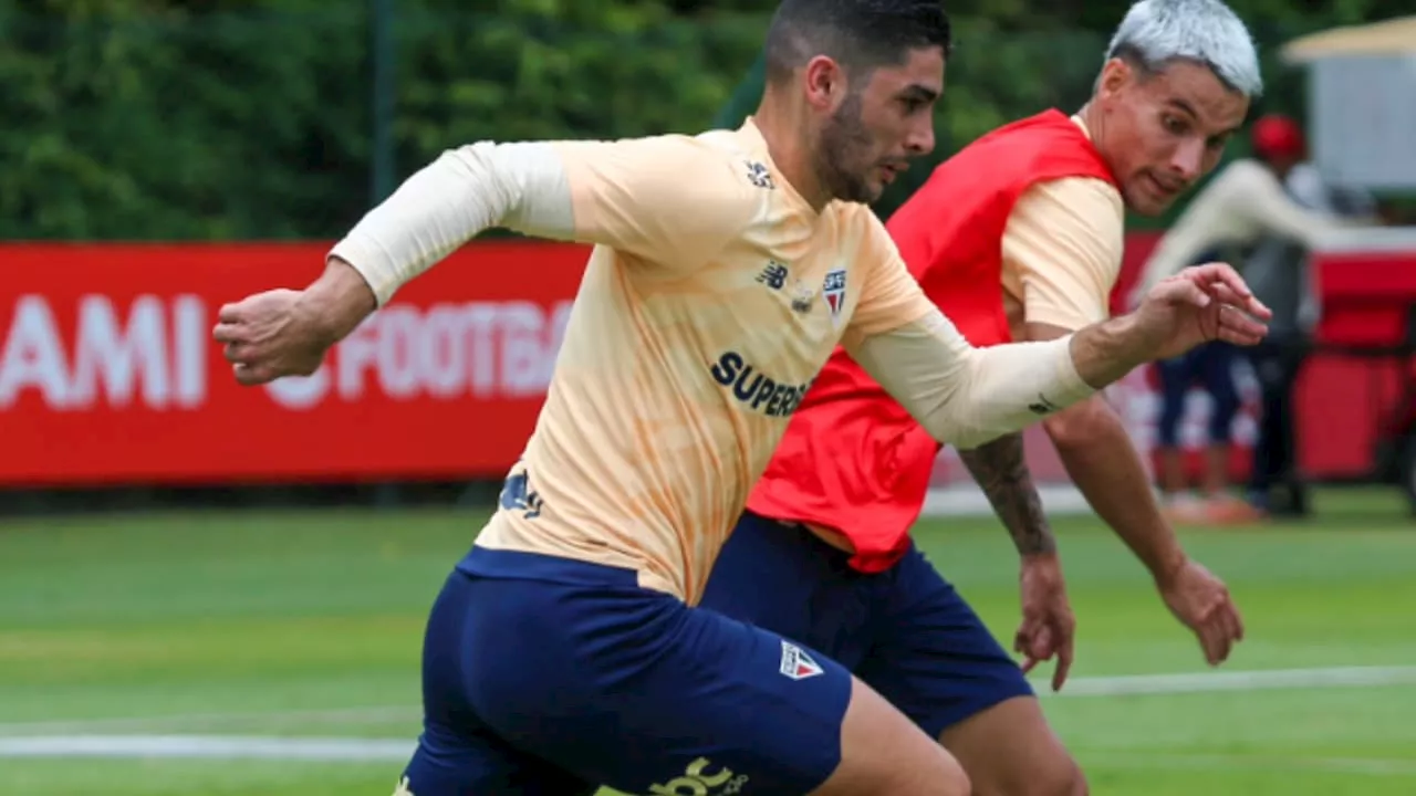 Reforço na lateral e no meio: veja tudo sobre o treino do São Paulo