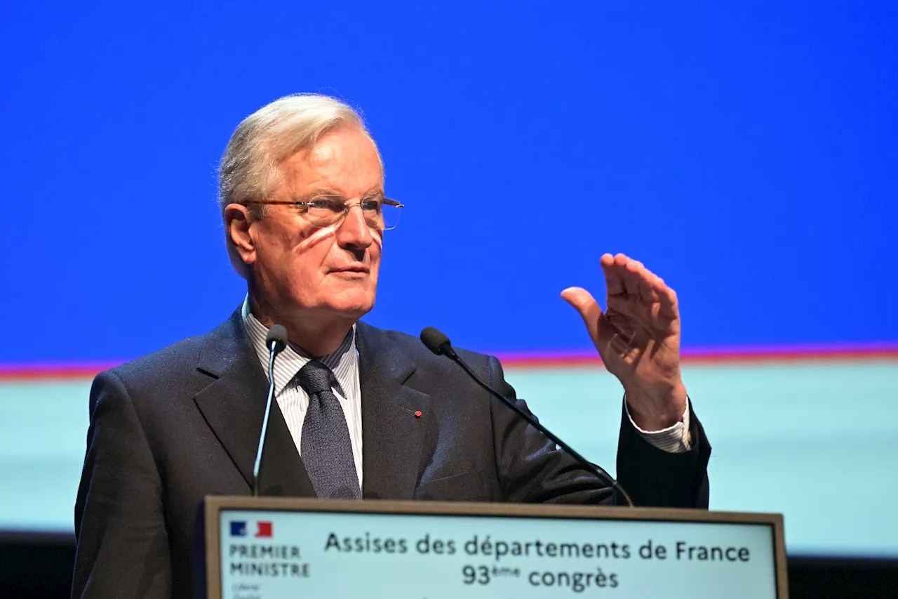 Sous le feu des critiques, Michel Barnier démine la colère des départements