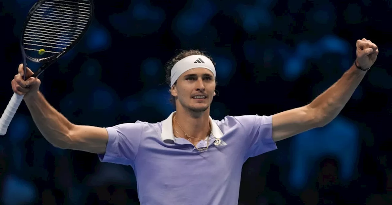 ATP Finals: Alexander Zverev vence a Carlos Alcaraz y va a semifinales del torneo