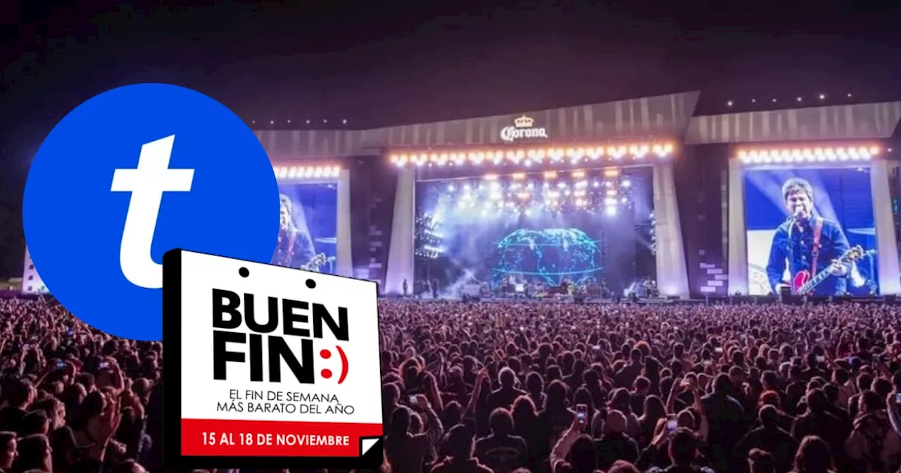 Buen Fin en Ticketmaster: Estos son los conciertos en CDMX con boletos a mitad de precio