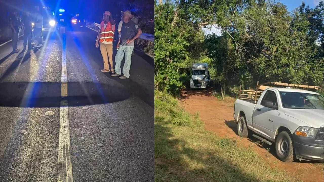 Socavón en carretera federal 180: vehículos esperan hasta 5 horas en tramo Nautla