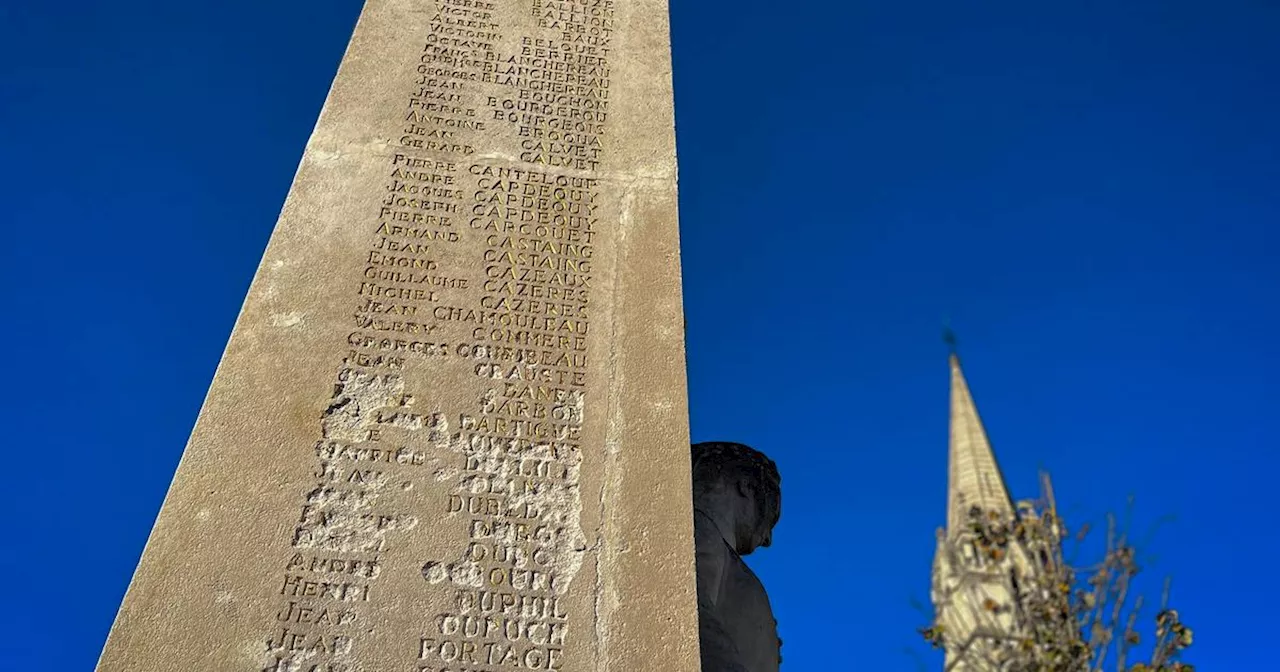 «C’est impardonnable» : à Gradignan, le monument aux morts saccagé à coups de marteau