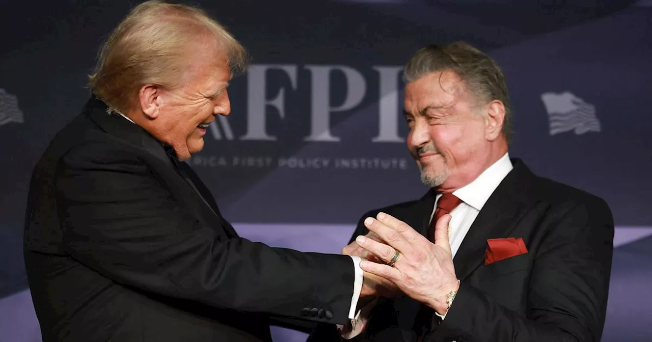 Selon Sylvester Stallone, le « mythique » Donald Trump est le nouveau George Washington de l’Amérique