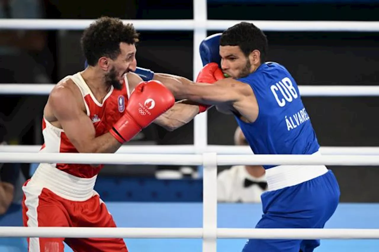 Sofiane Oumiha affronte le Serbe Fedorov à Pékin