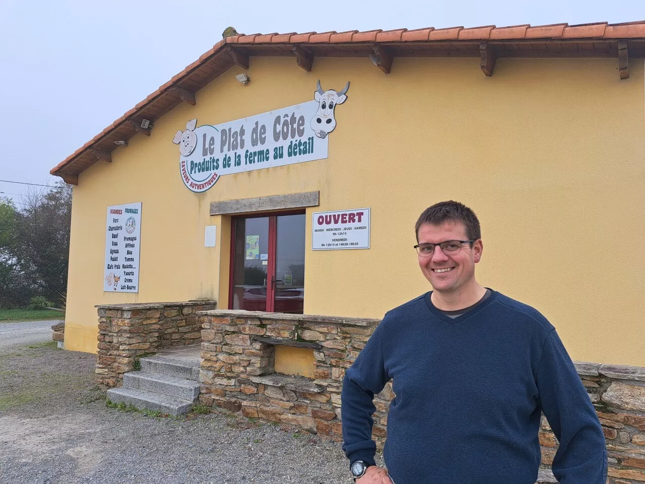 En Loire-Atlantique, l’éleveur de bovins cède son magasin de vente directe et son laboratoire