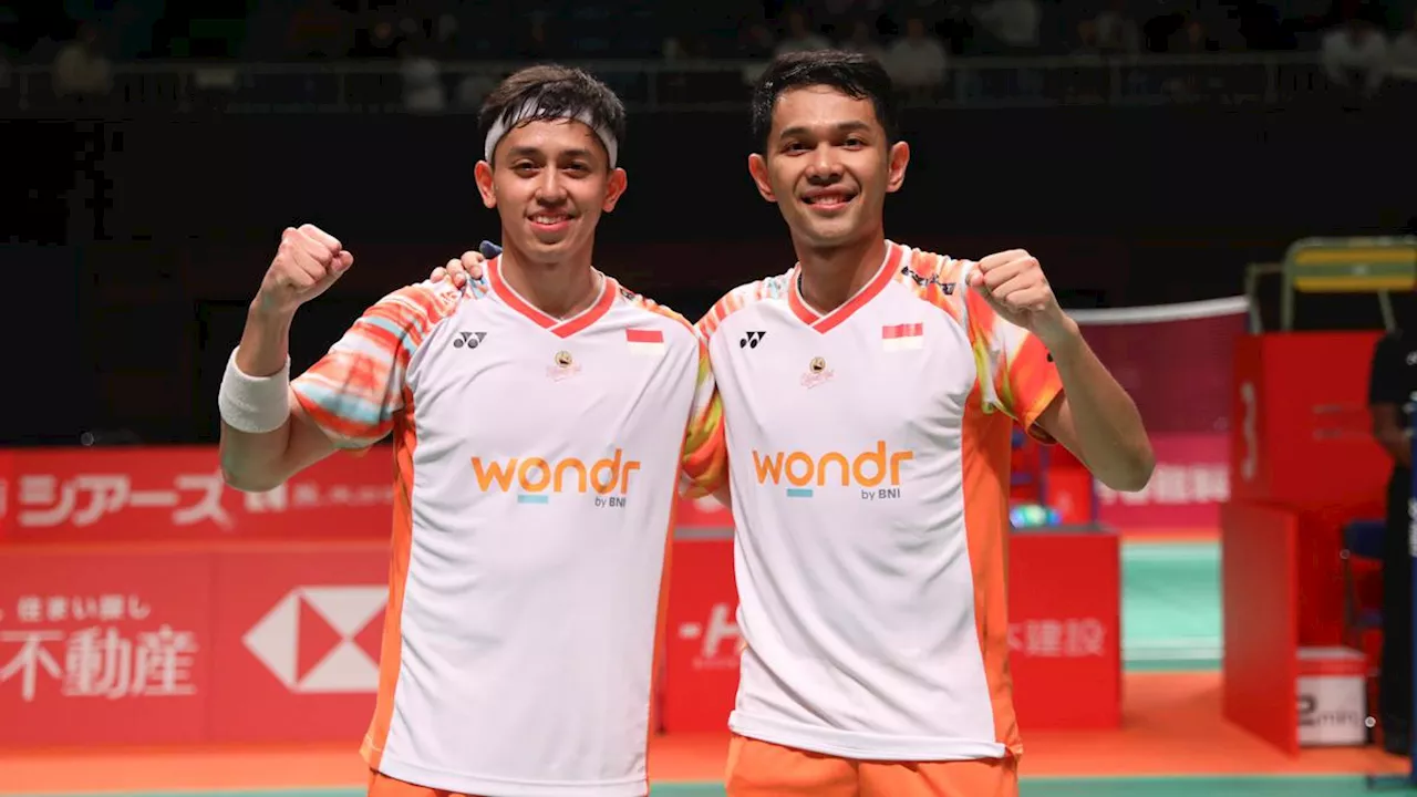 Hasil Kumamoto Masters 2024: Fajar/Rian ke Semifinal Usai Atasi Fikri/Daniel