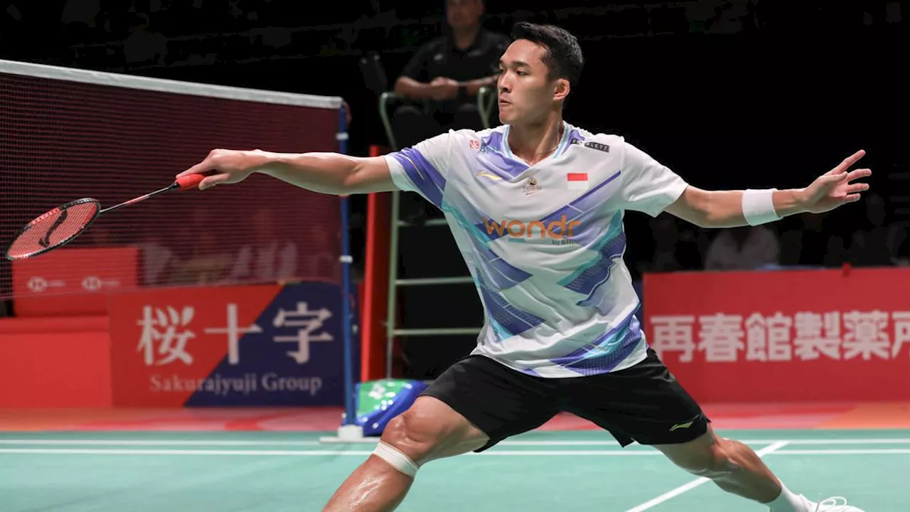 Hasil Kumamoto Masters 2024: Keluar dari Tekanan, Jonatan Christie Pulangkan Jagoan Malaysia