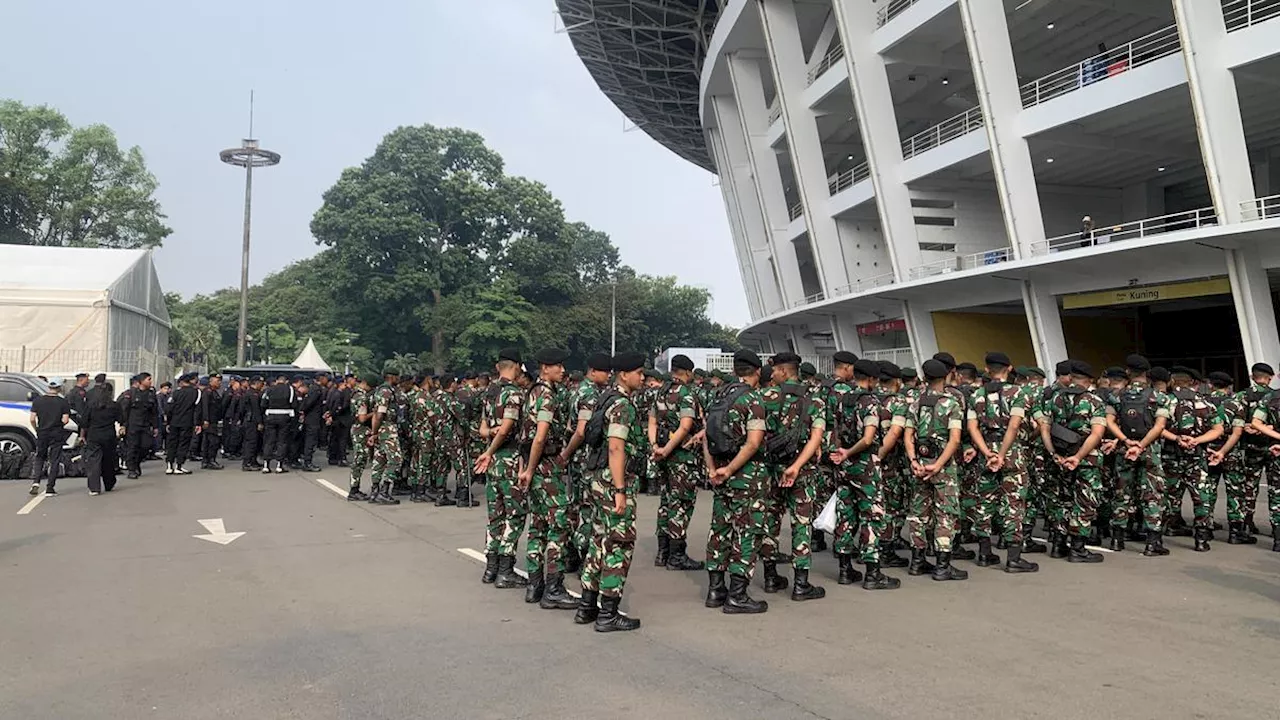 Keamanan Ketat untuk Pertandingan Timnas Indonesia Melawan Jepang, Aparat Gabungan dan Kendaraan Taktis Disiapkan