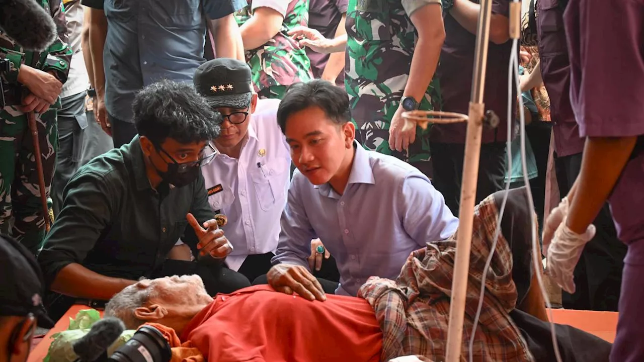 Tinjau Pengungsi, Gibran Ingatkan Ada Dialog Sebelum Relokasi Hunian Warga Terdampak