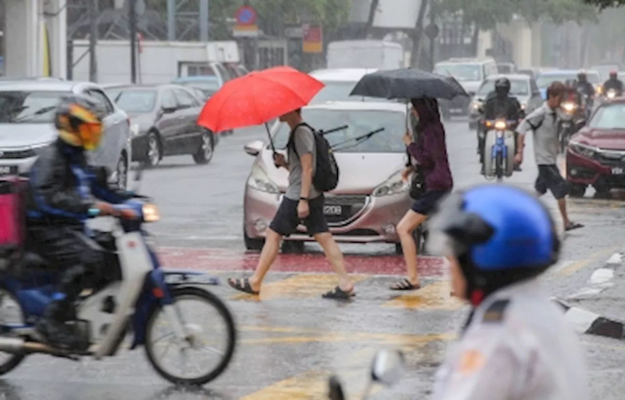 Brace for wet weather: Thunderstorms, heavy rain to affect much of the country until 5pm, says MetMalaysia