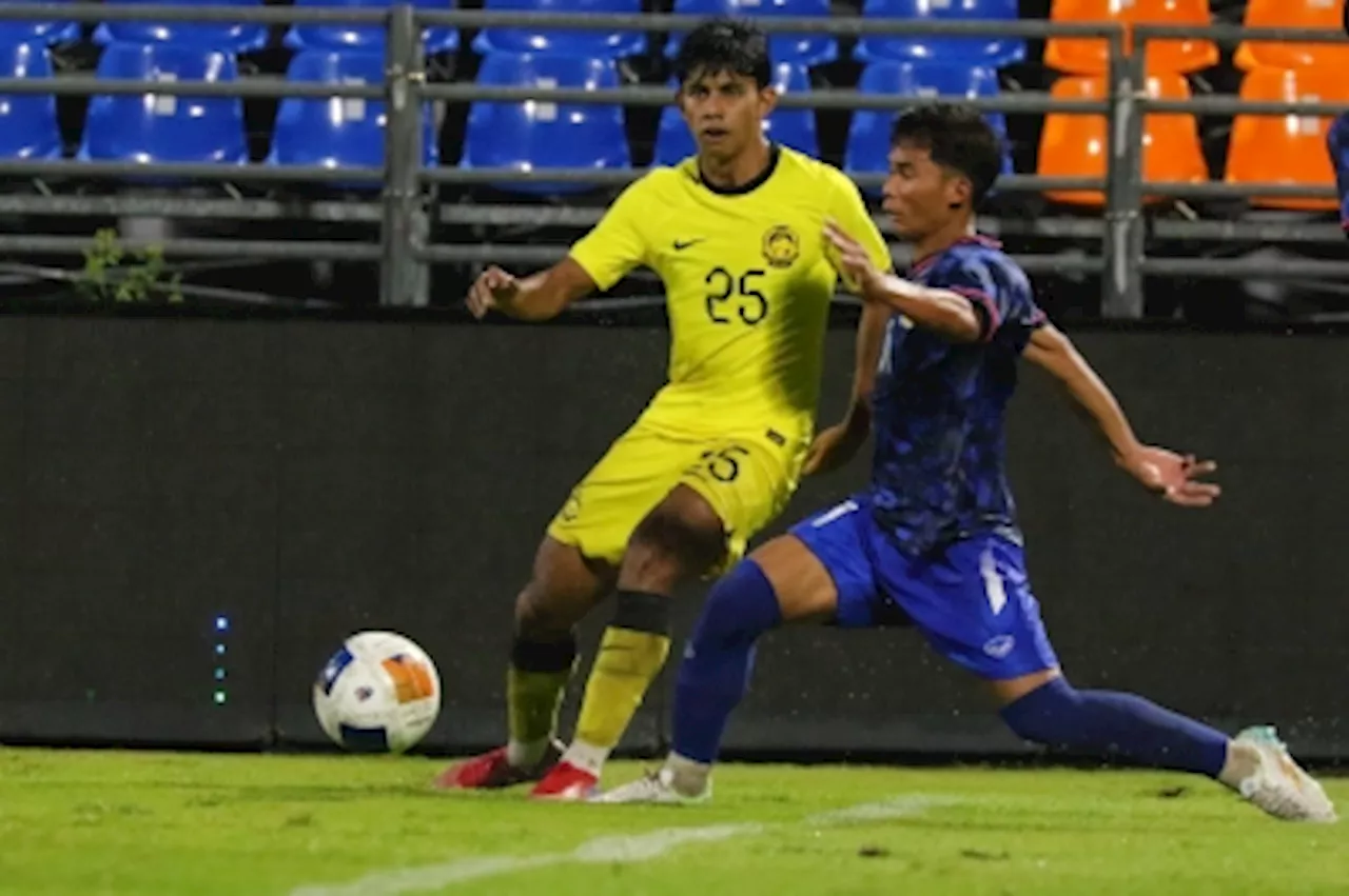 Harimau Malaya beat Laos 3-1 in Bangkok friendly despite waterlogged pitch from heavy rain