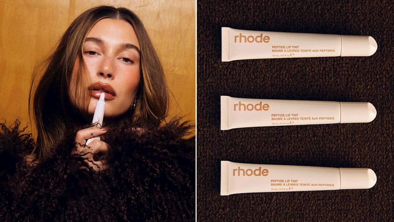 Hailey Bieber Drops a Cinnamon Roll Rhode Lip Tint Inspired By Her 'Insane' Recipe