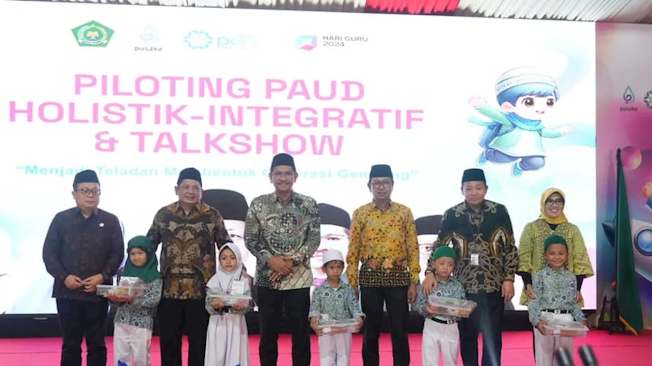 Kemenag Luncurkan Program PAUD Holistik Integratif Songsong Generasi Indonesia Emas 2045