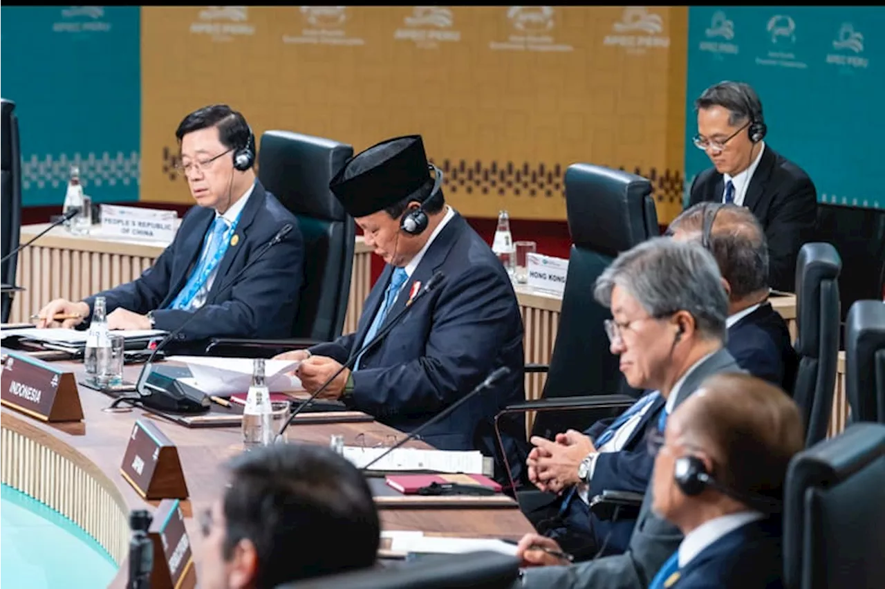 Prabowo Hadiri Leaders Meeting dengan Pemimpin Negara-negara APEC 2024