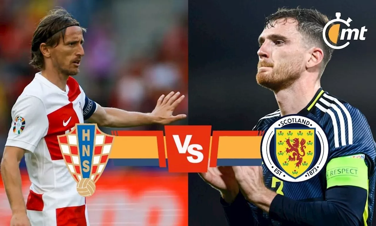 Escocia vs Croacia; horario y dónde ver partido UEFA Nations League 2024