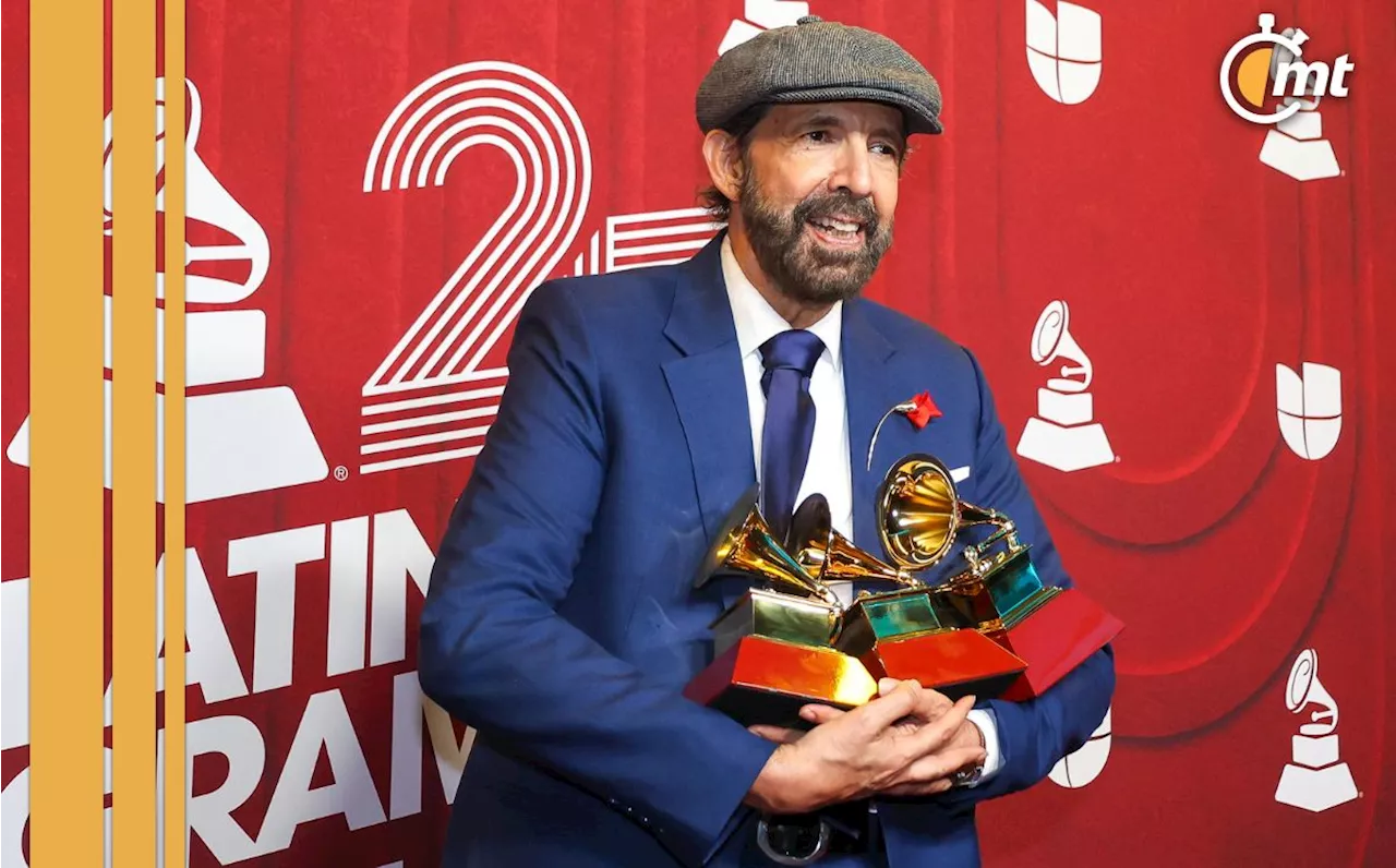 Juan Luis Guerra se roba la noche en los Latin Grammy 2024: lista de ganadores