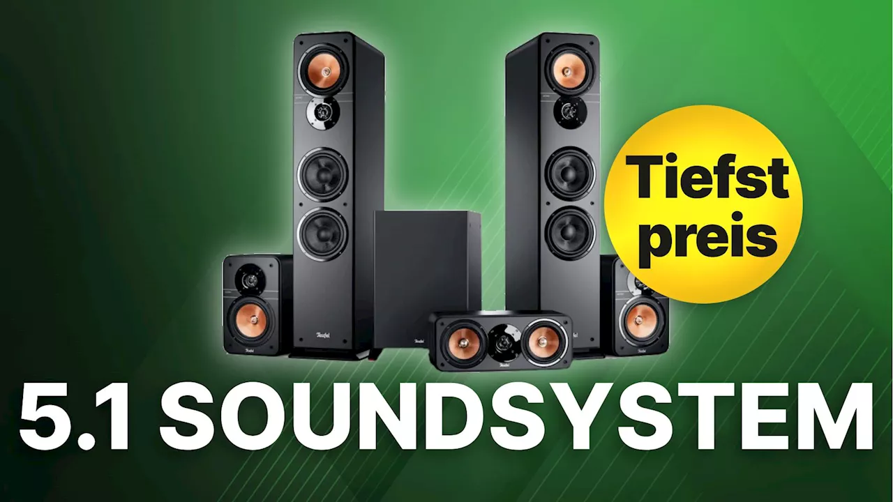 Teufel Ultima 40 5.1 Soundsystem günstig wie nie: Zu diesem Preis sind die Surround Lautsprecher brutal!