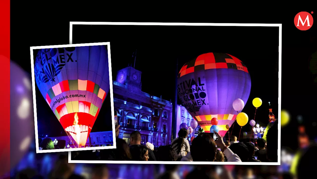 Opening del FIG 2024 ilumina León; despegan los primeros globos en plazas públicas de la ciudad