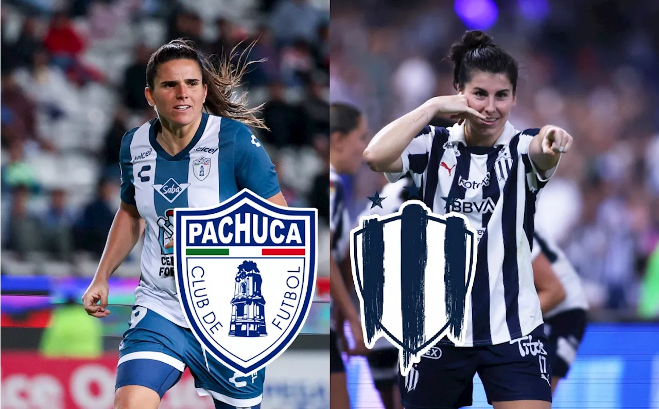 Pachuca vs Rayadas: ¿A qué hora y dónde VER partido HOY de la Semifinal de IDA de la Liga MX Femenil 2024?