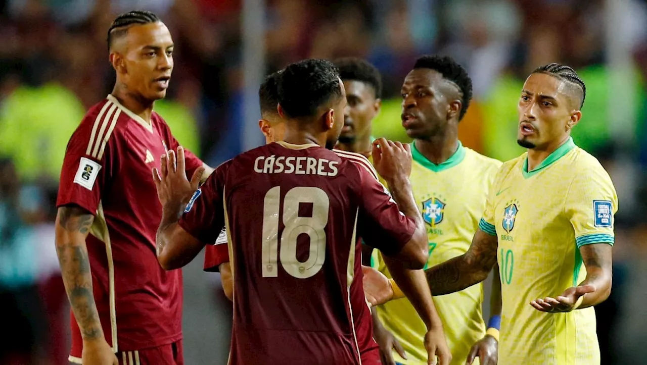 Venezuela consigue histórico empate como local ante Brasil en las eliminatoria Conmebol