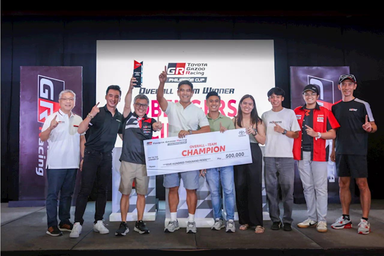 Another GReat Year of Racing Crosses the Finish Line: Toyota Motor Philippines Crowns Champions of the 2024 TOYOTA GAZOO Racing Philippine Cup