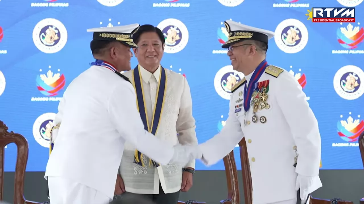 Marcos names Rear Admiral Ezpeleta as new Philippine Navy chief