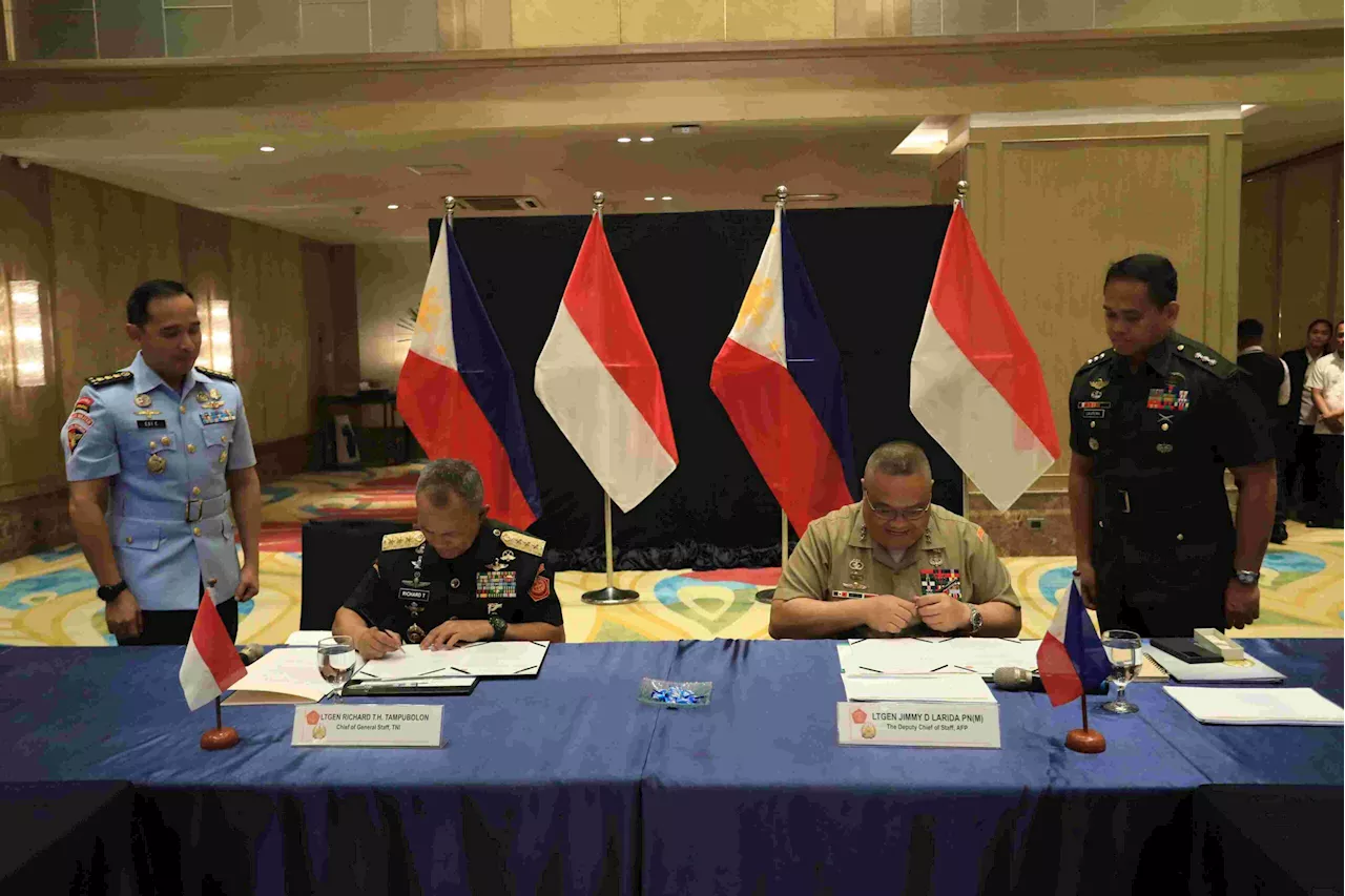 Philippine, Indonesian military hold annual meeting