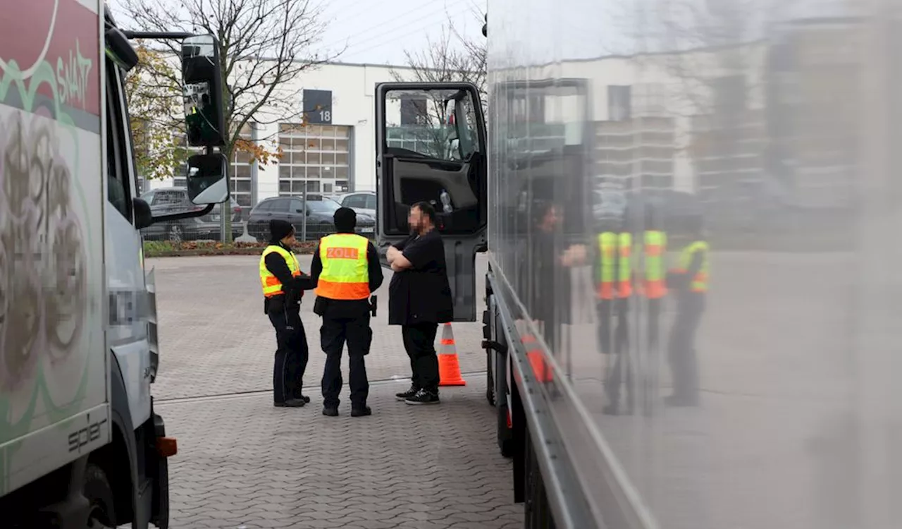 Großrazzia im Logistikgewerbe: Zoll nimmt Schwarzarbeit ins Visier