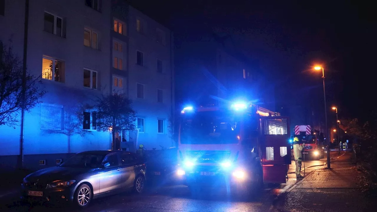 Kellerbrand in Treptow-Köpenick: Brandursache unklar