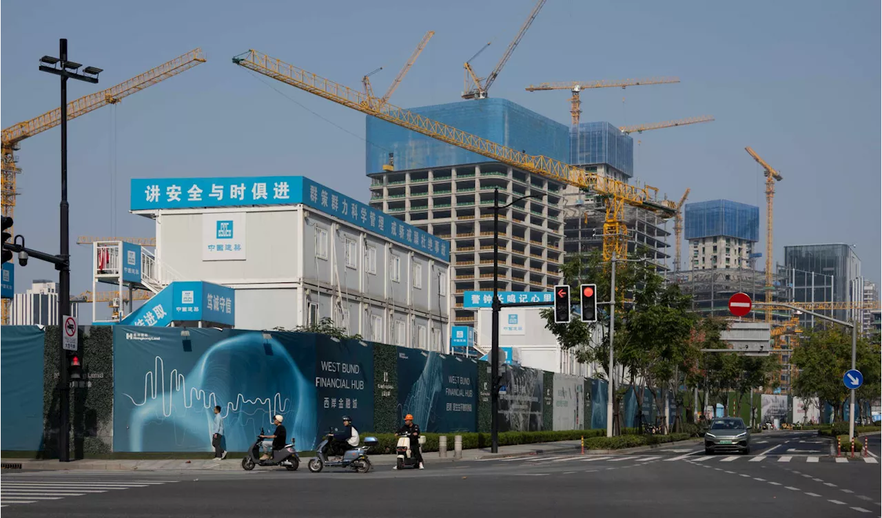 China retail sales beat forecasts in October while real estate slump worsens