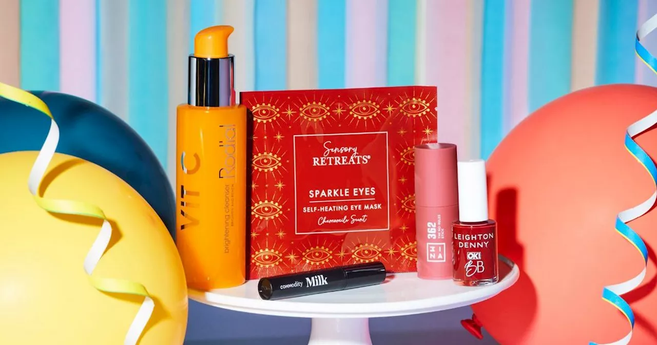 Get £95 worth of beauty for under £9 with limited-edition birthday box