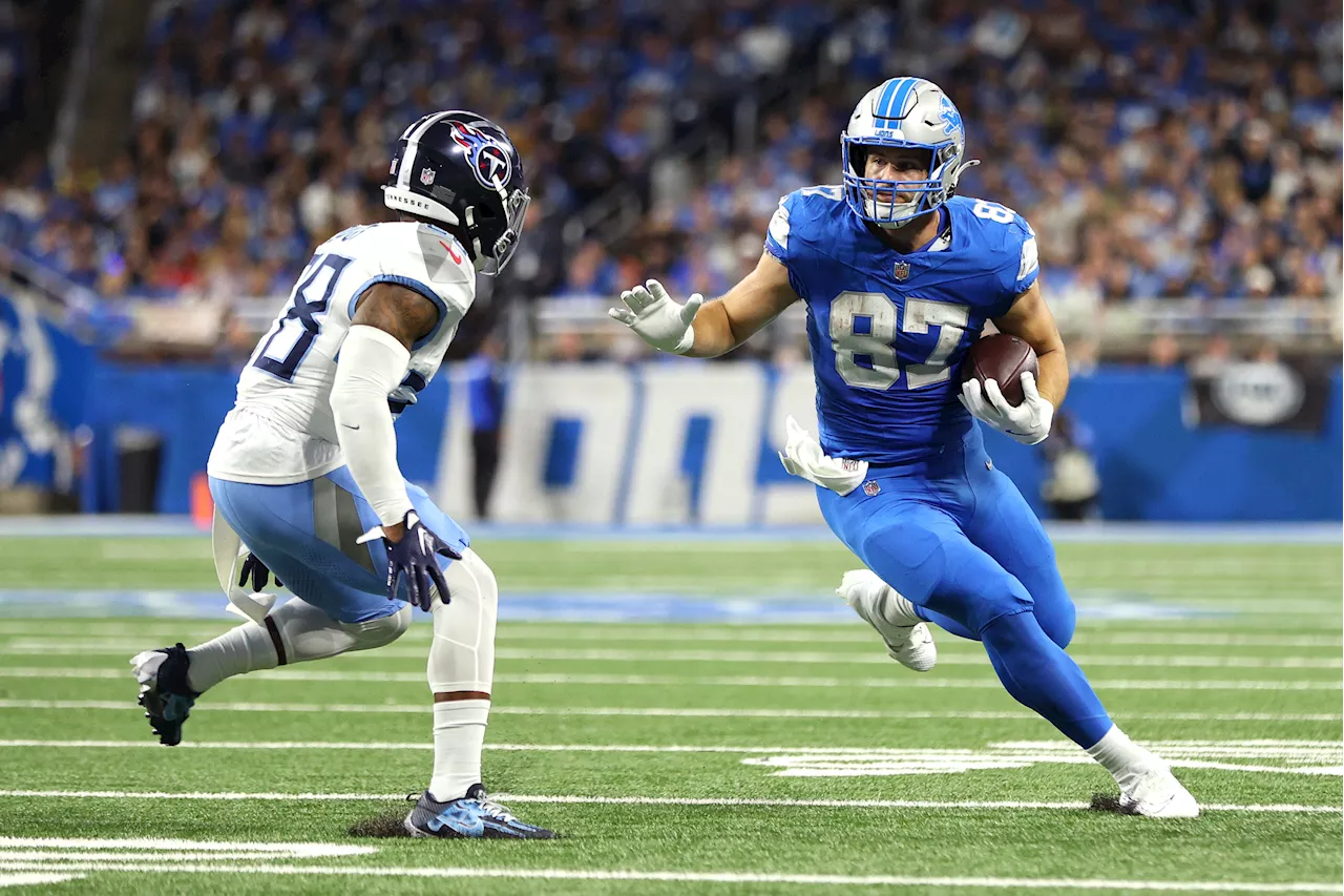 Lions TE Sam LaPorta Ruled Out of Week 11 vs Jaguars