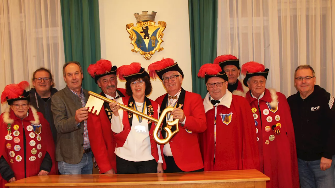 In Berndorf wurden die Narren geweckt