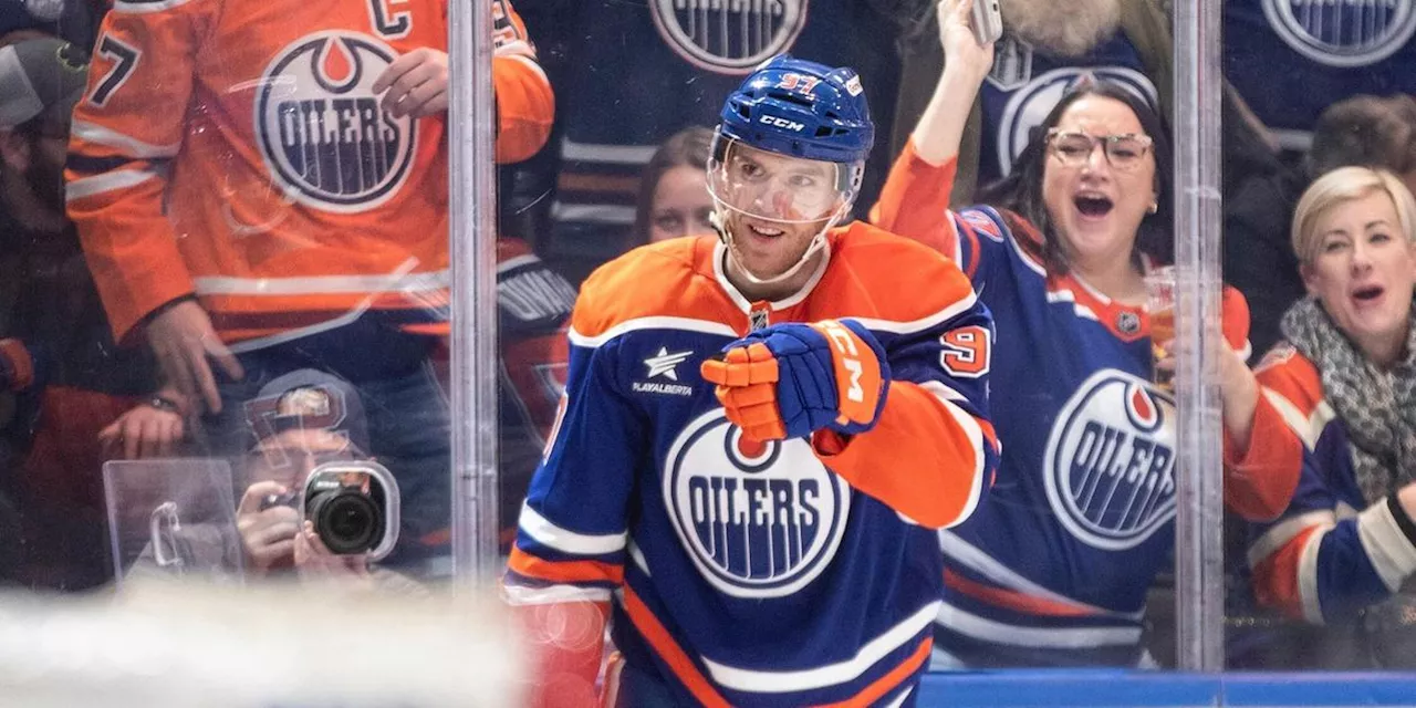 Oilers gewinnen erneut &ndash; Connor McDavid erreicht Meilenstein