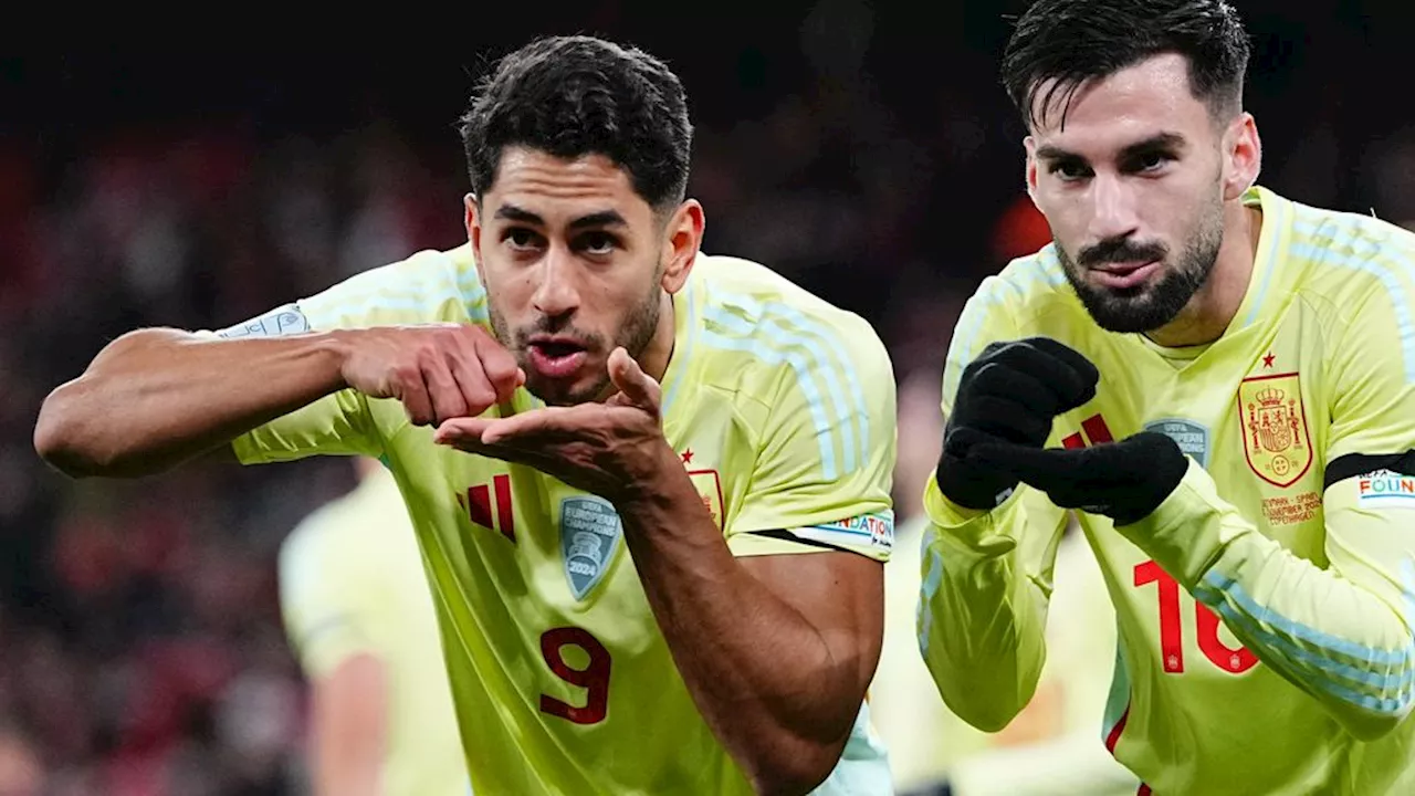 Pérez helpt Spanje langs Denemarken in Nations League-duel met grote fouten