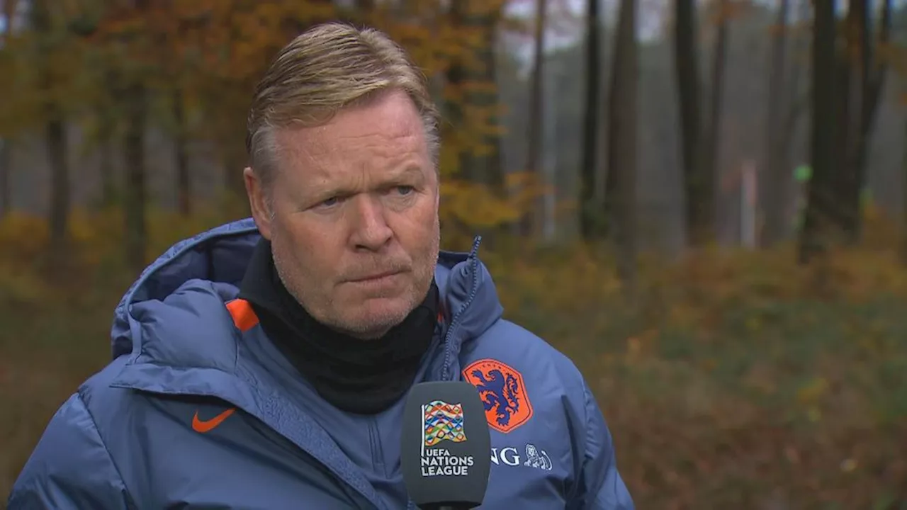 Koeman laat De Jong niet twee duels starten bij Oranje: 'Eentje zou mogelijk zijn'