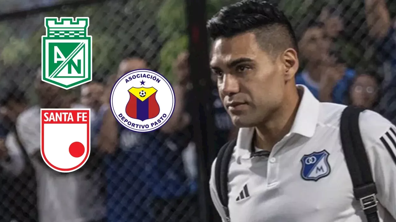 Así reaccionó Radamel Falcao en vivo a los rivales de Millonarios en cuadrangulares de Liga Betplay