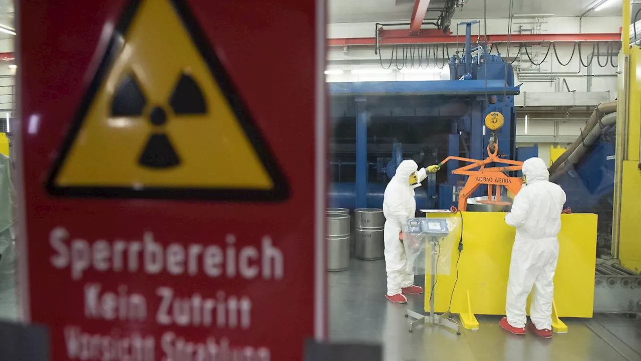 Mecklenburg-Vorpommern: Fass mit Atommüll bei Arbeiten beschädigt