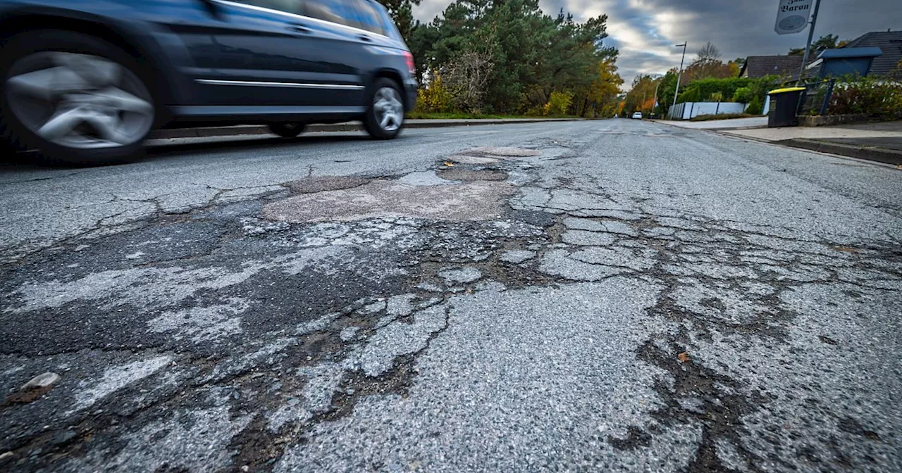 Desolate Straße in Bielefeld wird über Jahre komplett saniert