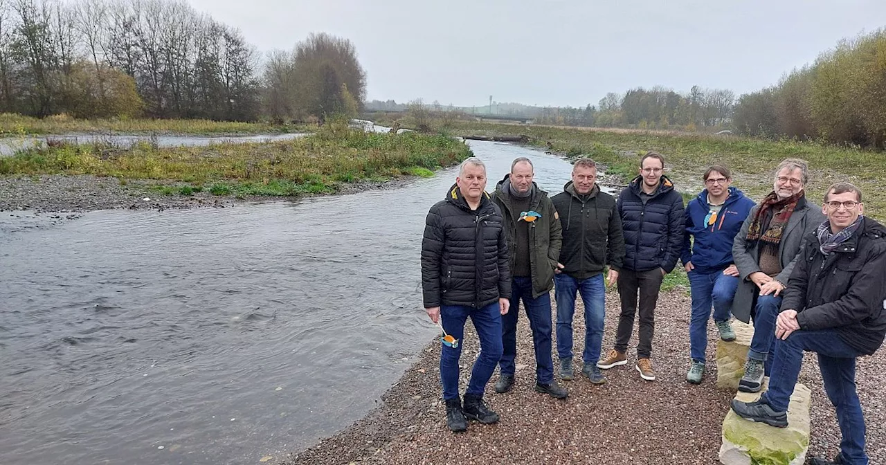 Diemel-Renaturierung: Neues Flussbett in Warburg schützt Artenvielfalt