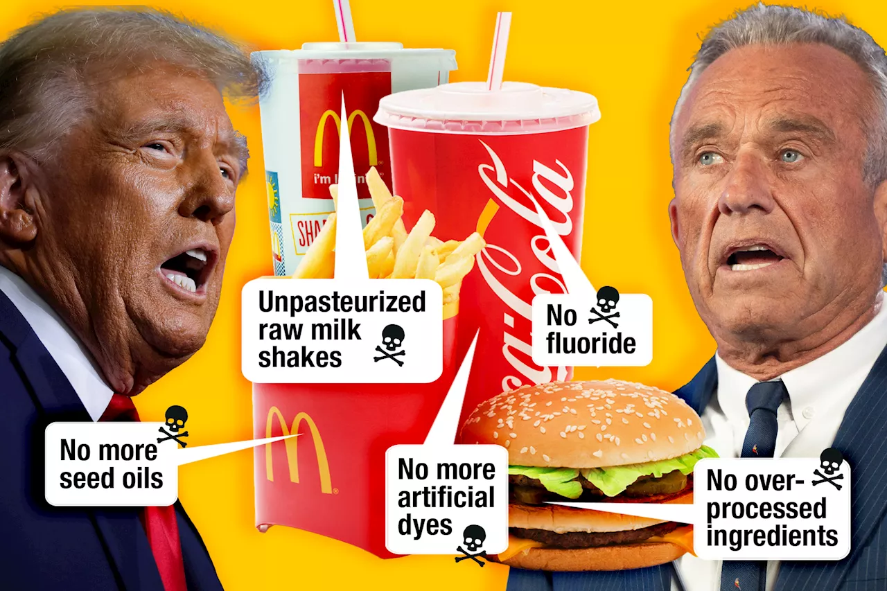 How RFK Jr. would change McDonald’s — and Trump’s diet