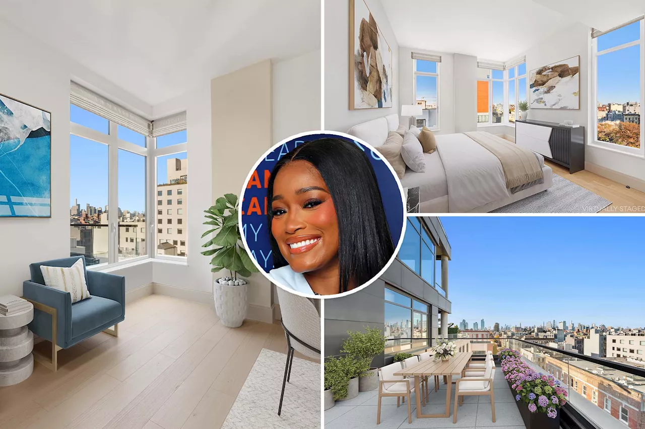  Keke Palmer lists Brooklyn penthouse for $2.99M ahead of her buzzy memoir release