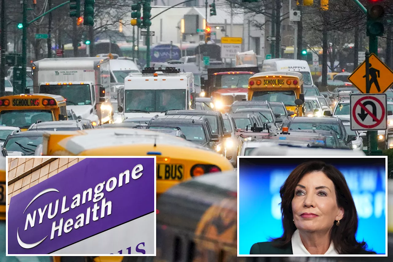 NYU Langone pleaded with Hochul for congestion pricing exemptions for vulnerable patients, staff