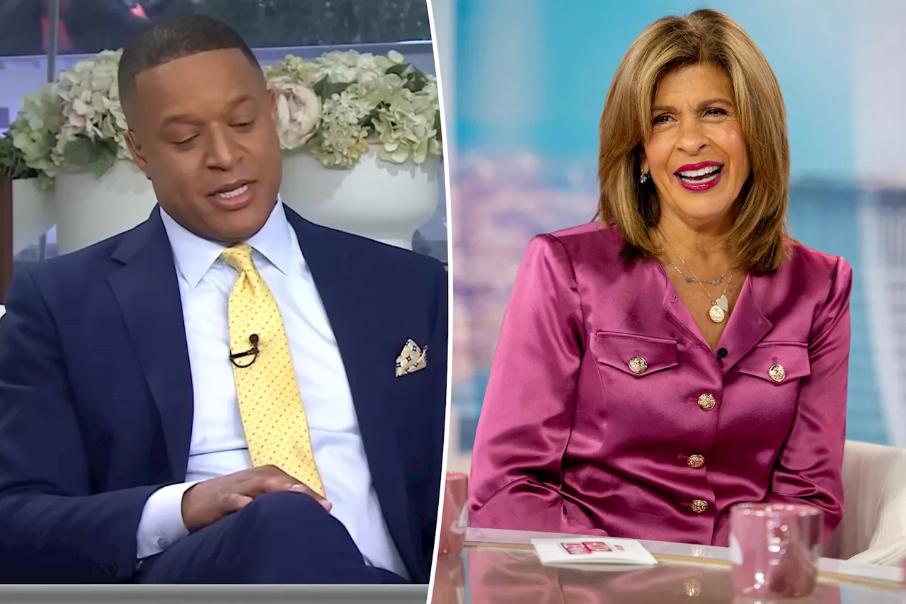 Craig Melvin held back tears, vowed to represent 'Today' show 'like Hoda has' after being named Kotb's replacement at NBC