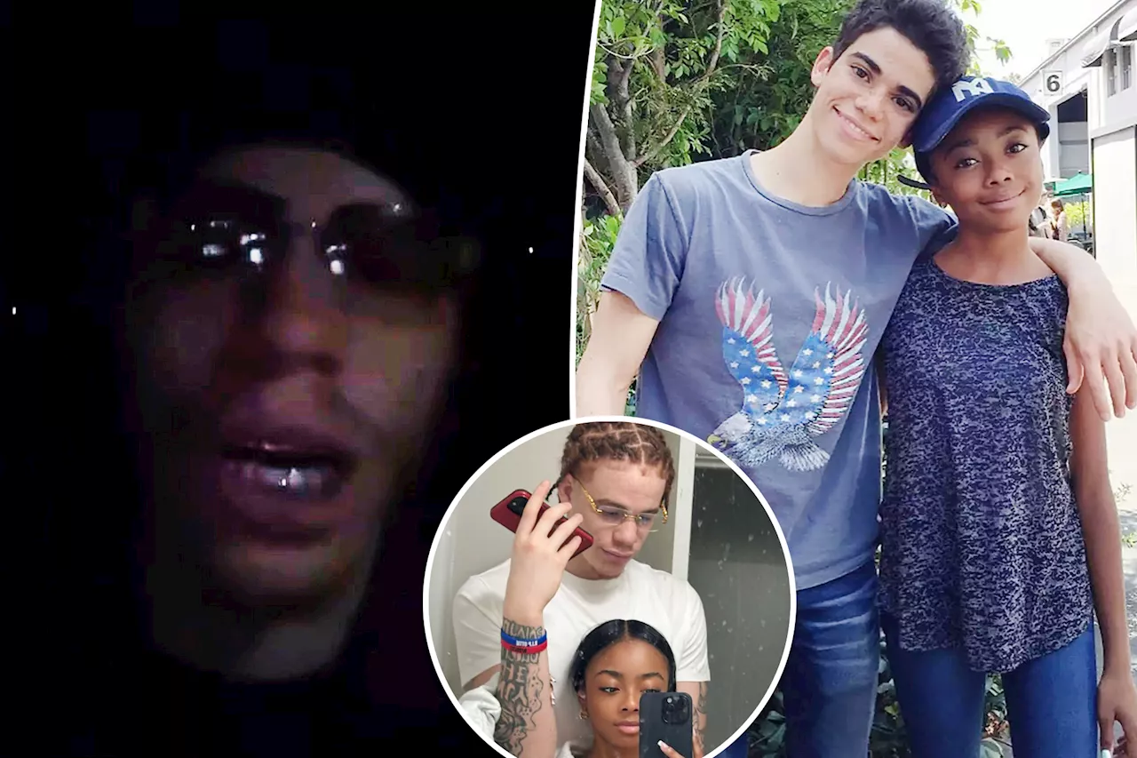 Pregnant Skai Jackson's boyfriend seemingly disses her late 'Jessie' co-star Cameron Boyce