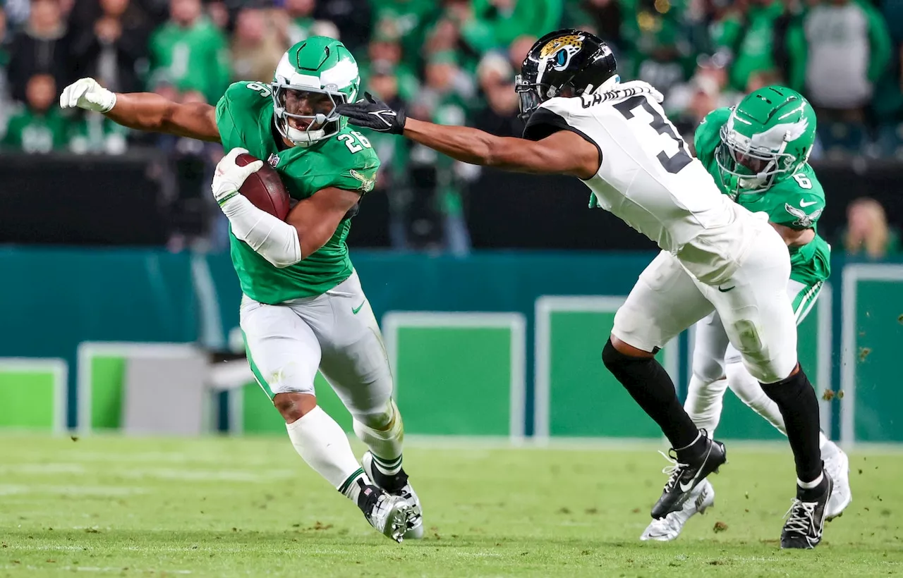 Eagles’ Saquon Barkley made a young girl cry before Commanders game