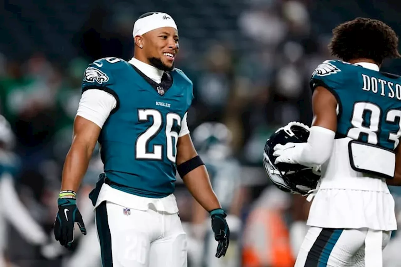 Saquon Barkley brings a young Eagles fan to tears before his big night against the Commanders